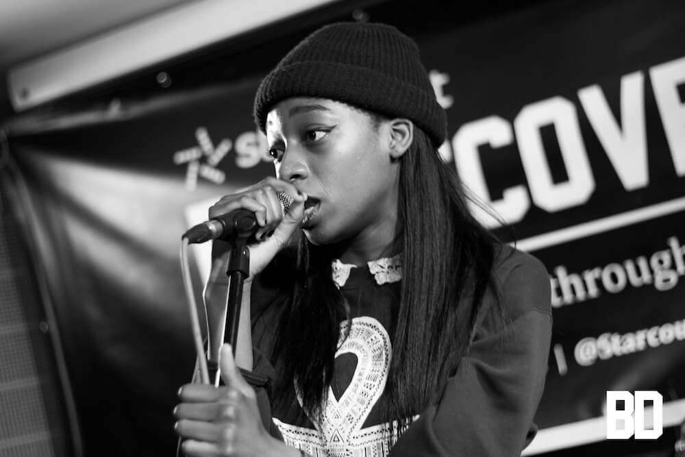 Little Simz at Be Discovered Live