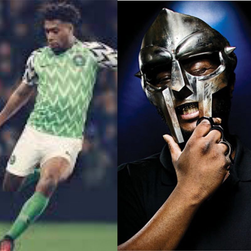 Nigeria and MF DOOM as Musa Okwonga compared