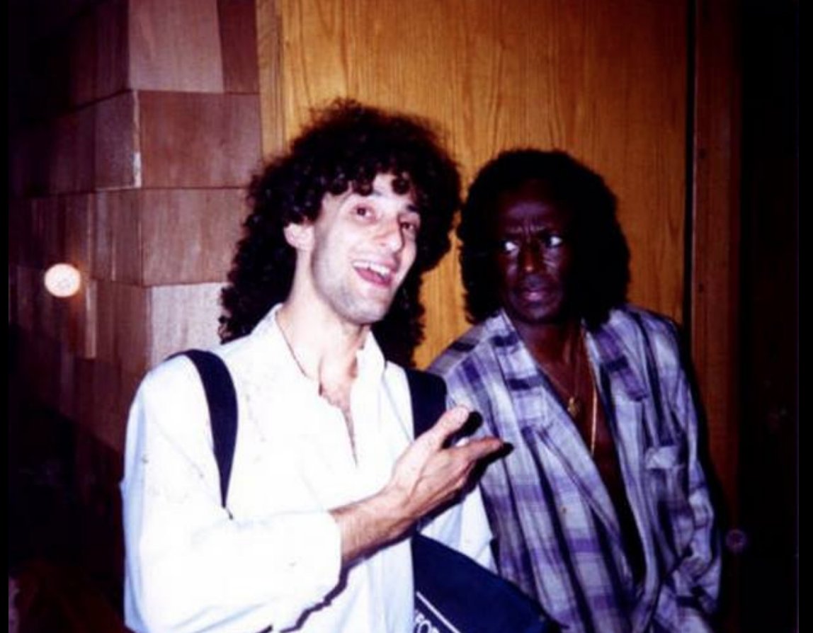 Kenny G and Miles Davis