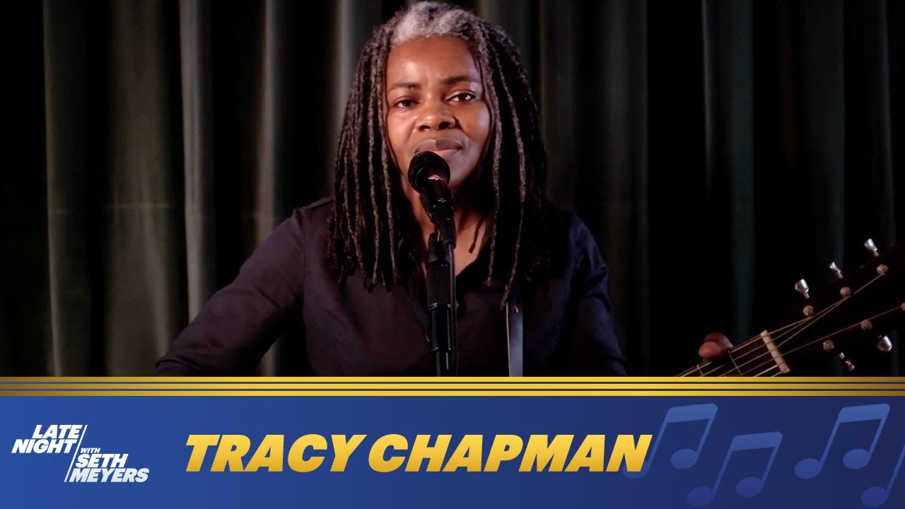 Tracy Chapman Performed Talkin' 'Bout A Revolution for 'Late Night with Seth Meyers'